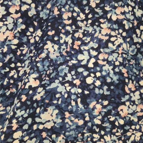 Jessica Simpson Womens Large Top Ditsy Floral Lightweight Flowy Cottagecore - Picture 4 of 11